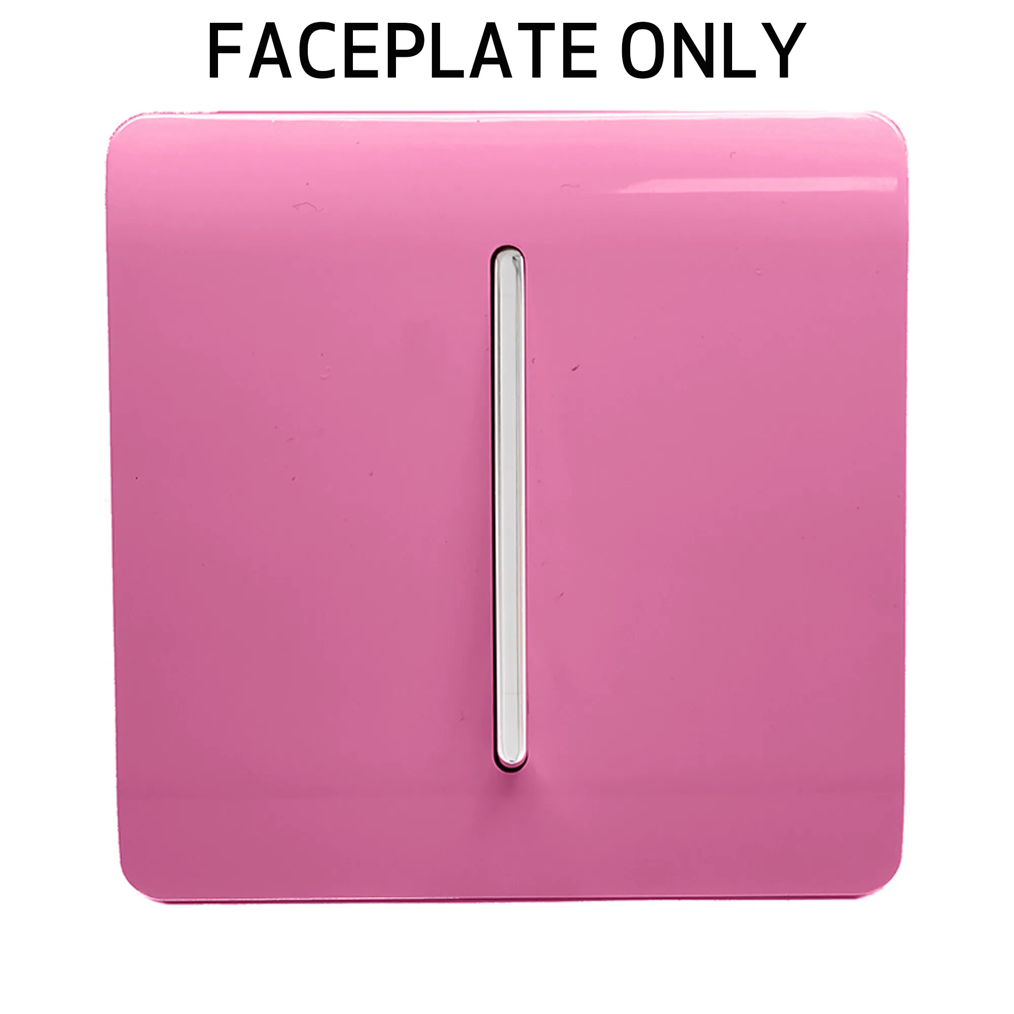 Pink Spare Plate Wiring Accessories Trendi Decorative Screwless